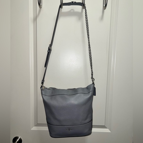 Coach Handbags - Gray Coach Crossbody Purse